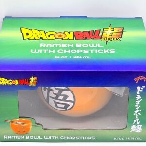 Dragon Ball Super Ramen Bowl with Chopsticks